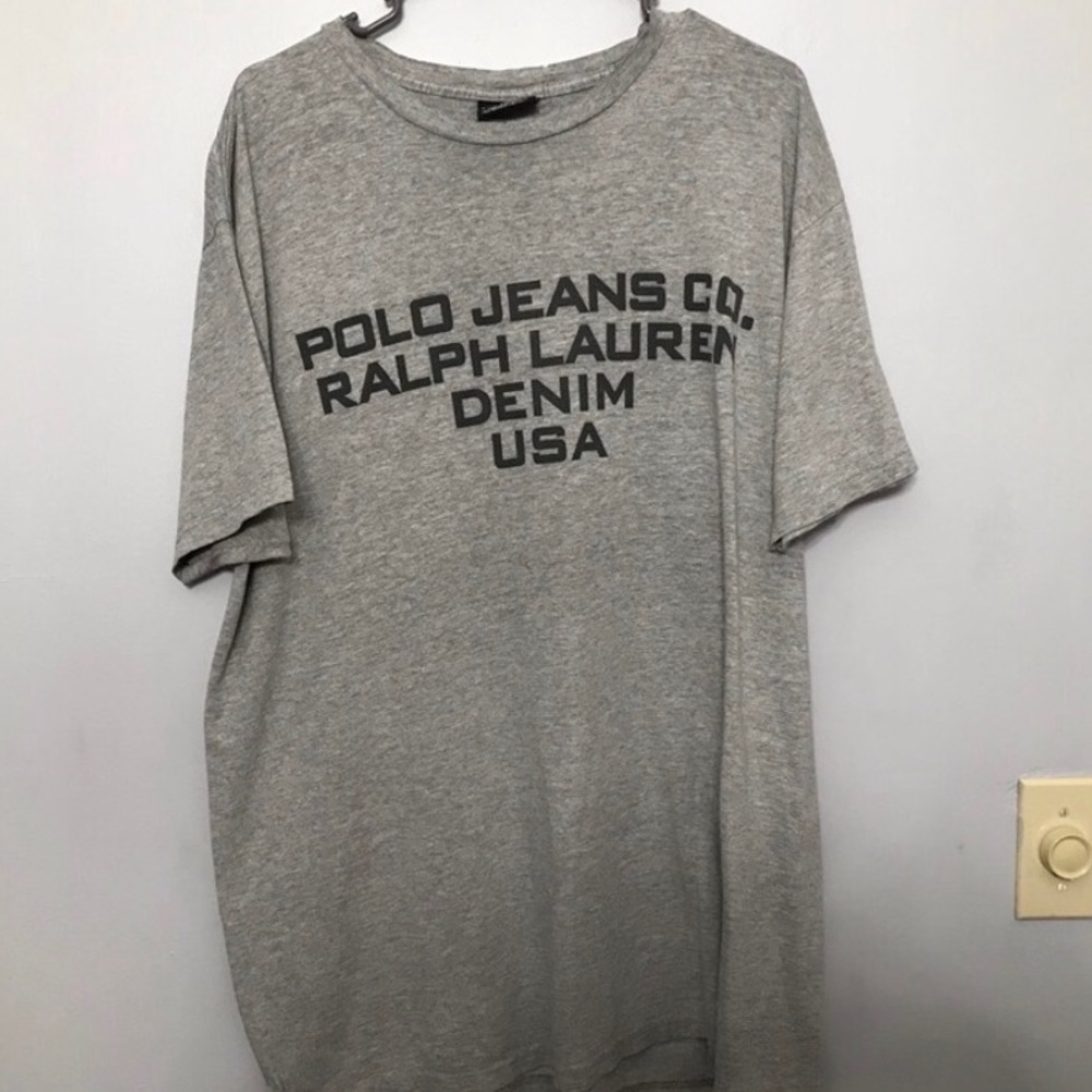 Men’s Vintage polo jeans T-shirt